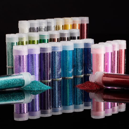 6 Packs: 28 ct. (168 total) Signature Extra Fine Glitter Set by Recollections™